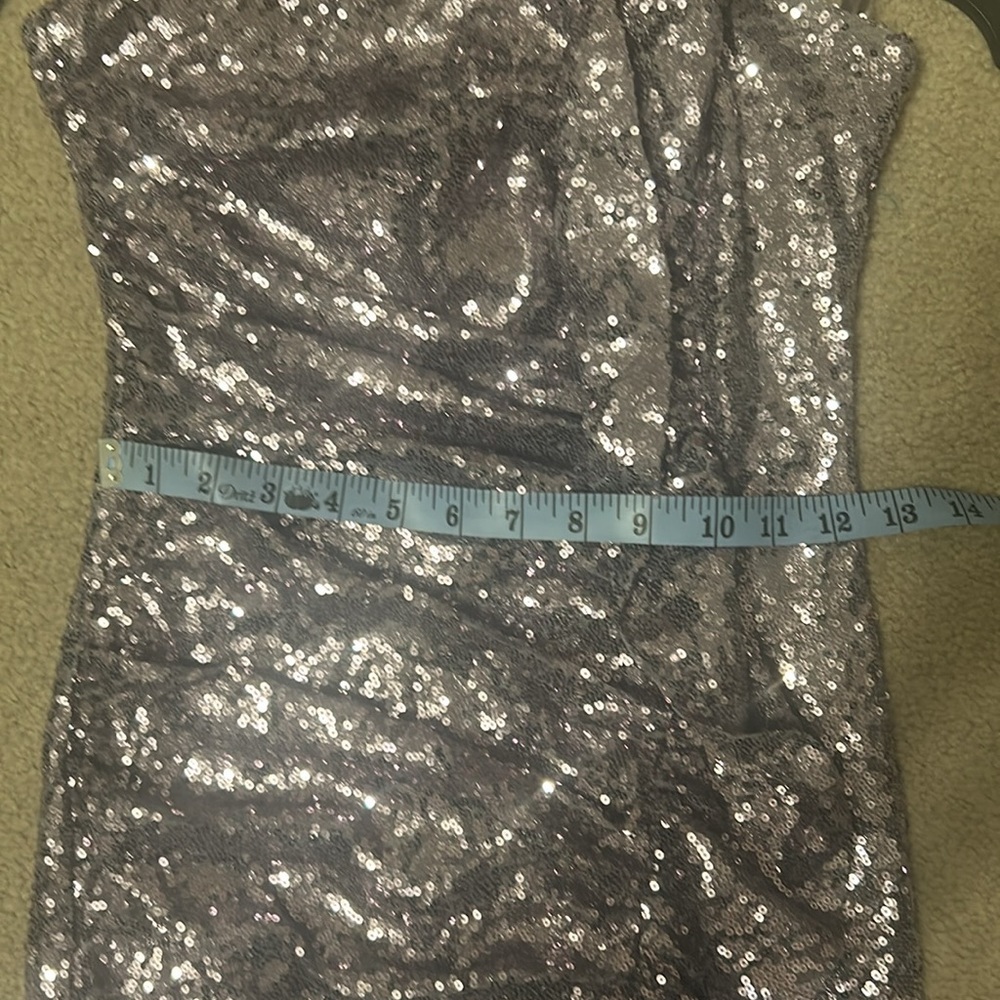 Superdown Like New Mini Sequins Step Less Dress S… - image 4